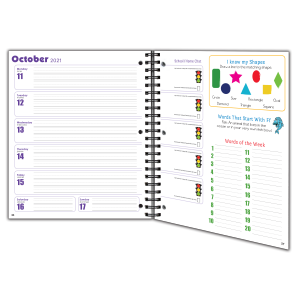 Primary Student Planner Page Design