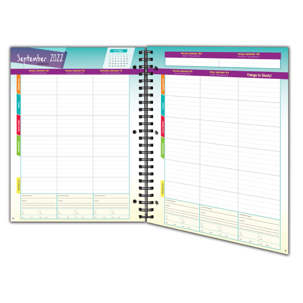 Elementary  Student Planner Page Design